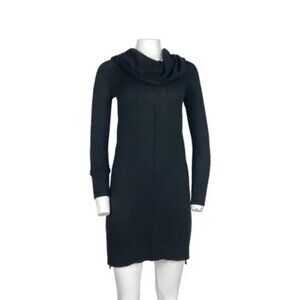 Express High Low Sweater Dress Black Size XS